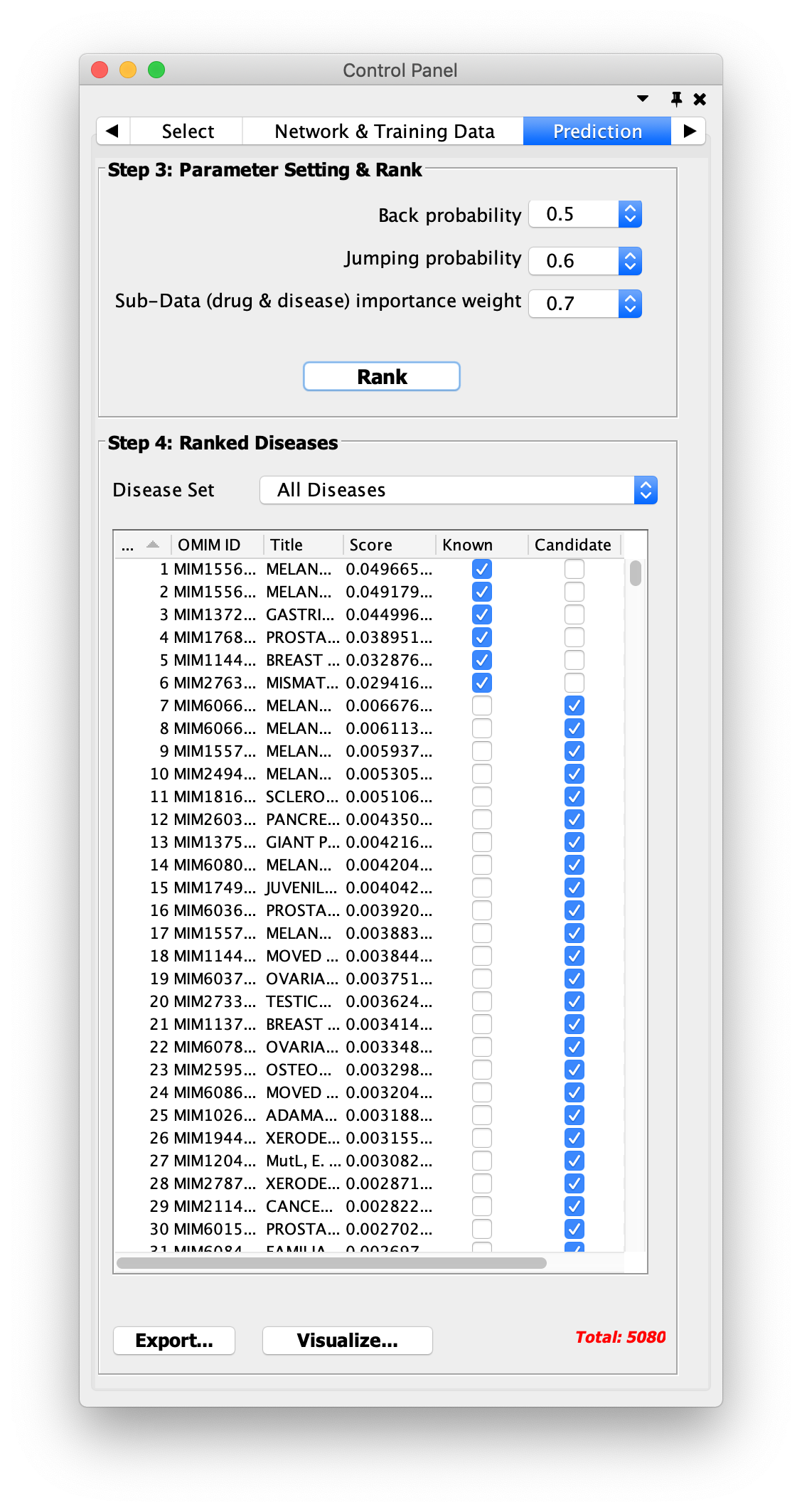 Cytoscape app store hdr
